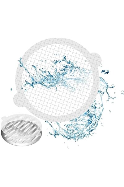 Generic غطاء تصريف الشعر القابل للاستخدام مرة واحدة - عبوة من 30 ملصقًا شبكيً...