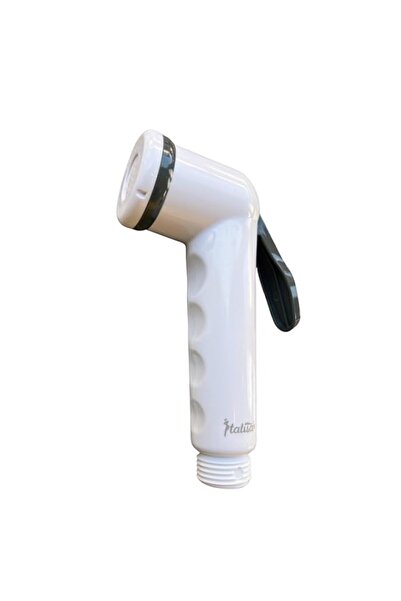 Generic رأس رشاش بيديه محمول للمرحاض، رشاش حمام متعدد الوظائف، أبيض