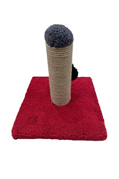 Komano Pontika Kitten Exercise Scratching Stick Welsoft Fabric Covered 1St Class Jut Rope