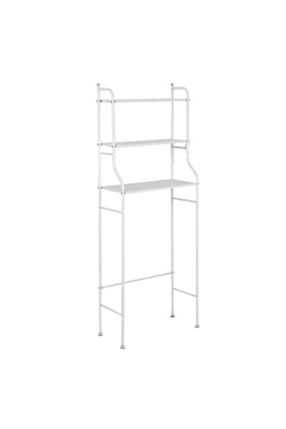 Generic منظم تخزين للحمام بثلاثة رفوف من كول بيبي، فوق المرحاض، حامل زاوية لل...