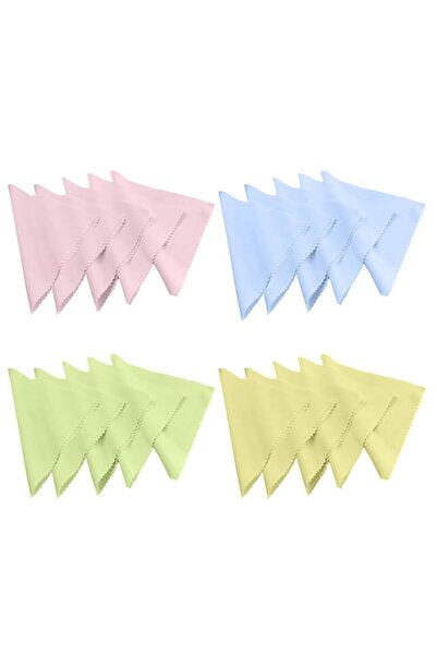 Generic 20PACK Microfiber Cleaning Cloths for Glasses & Screens - Colorful Le...