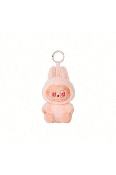 LABUBU Plush Doll, 17 cm, Pink