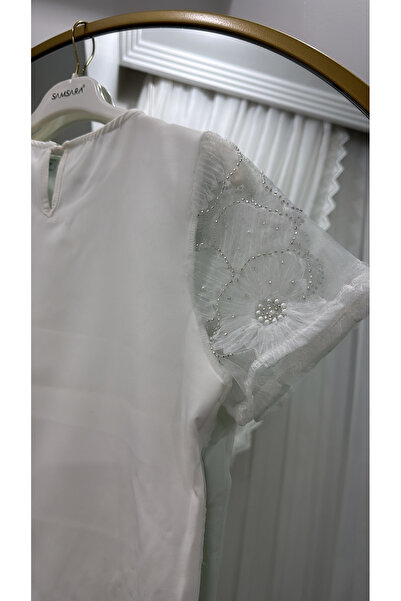 Store Işıl Işıl Boncuklu Bluz