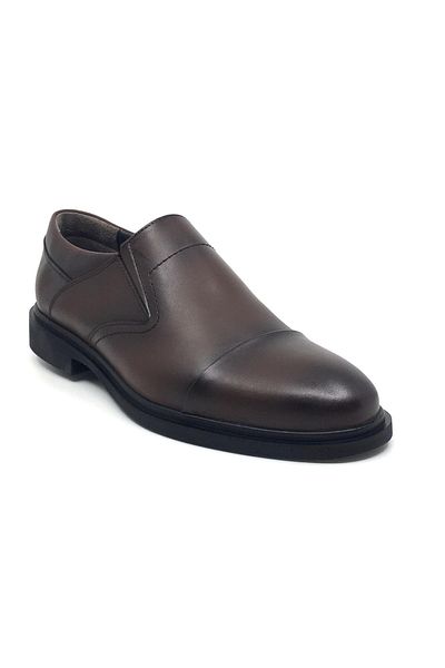 Taşpınar Ayakkabı Soylu 015 100% Genuine Leather Men's Daily Summer Classic Large Size Shoes 38-48
