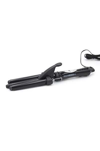 Dictro Lux Professional Hair Curler Dictrolux, 3 Cylinders, Adjustable Temperature, 60W, 12 mm