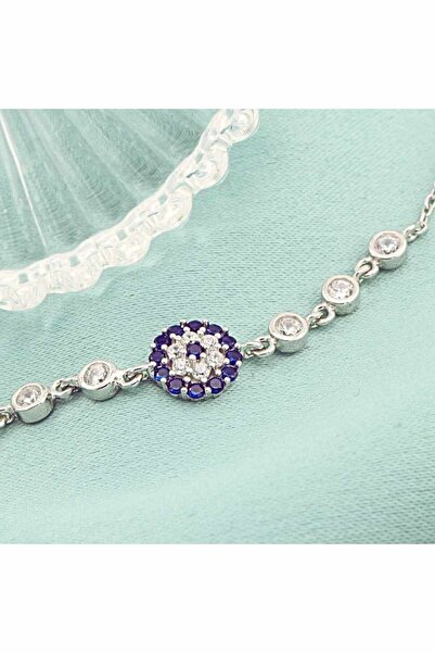 Bijuteria SORELLY Bratara Argint Ochi de Deochi cu Pietre Zirconia