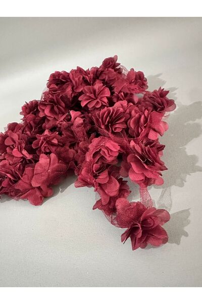 edalle Lazer Kesim Çiçek Süsleme Paketleme Malzemesi Tekstil Tasarım Yapay Çi...