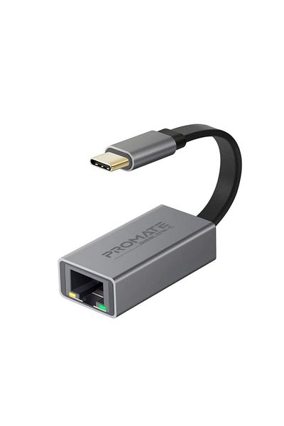 Promate High Speed USB-C to Gigabit Ethernet Adapter