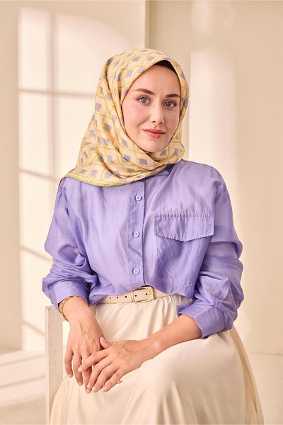 Silk Home Twill Silk Scarf 11474 12
