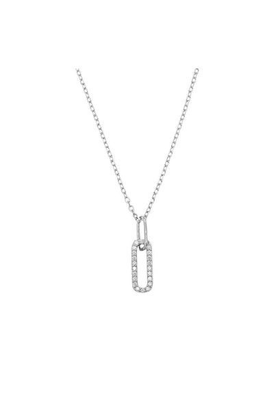 Bijuteria SORELLY Silver Paperclip Chain