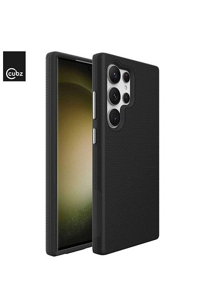 OEM Samsung Galaxy S23 Ultra Triangle GripCase Black Phone Case