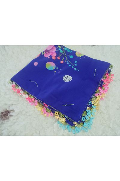 Cenk And Reyhan Handwork Needlework Writing, Scarf, Yemeni, Mevlüt Cover, Gift with 4 Embroidered Edges