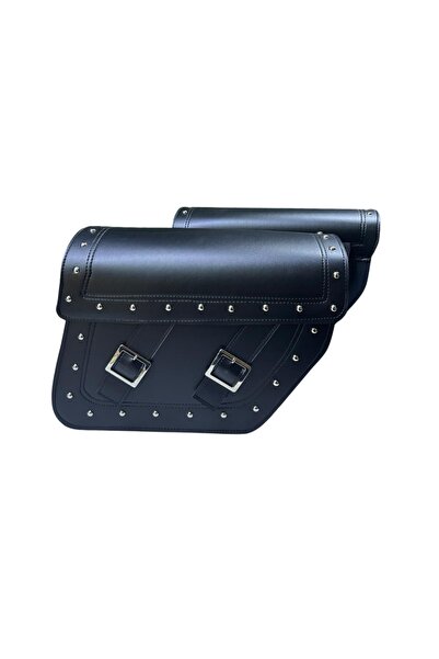 CHOPPER DC DERİ HEYBE YAN ÇANTA TAKIMI (2’Lİ) DH 04