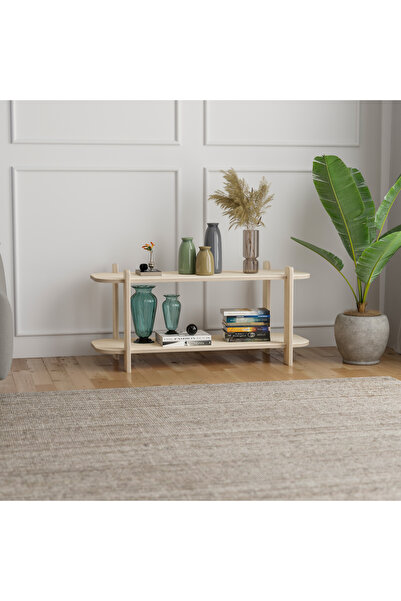 tino furniture Limon Dresuar - Masif Ahşap, Minimalist, Modern Salon Sehpa