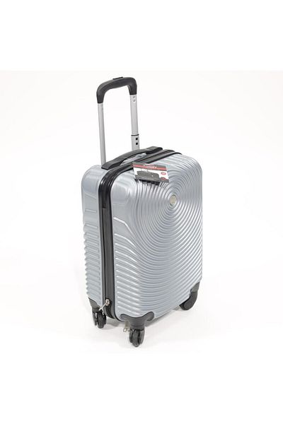 Freetime Cabin Trolley with Safety System, 4 Retractable 360-Degree Wheels, Foldable Handle, 52x33x20 cm