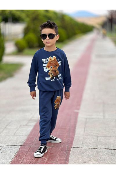 MİLANO KİDS Boys' Clothing Bottom Top Winter Set
