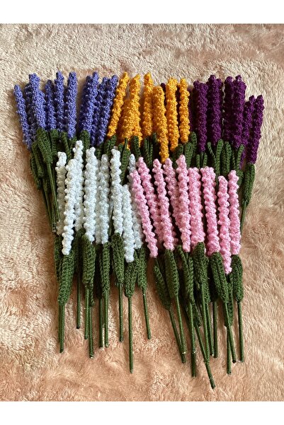 bam shopping world El yapımı örgü lavanta (1 adet fiyatıdır renk belirtiniz)