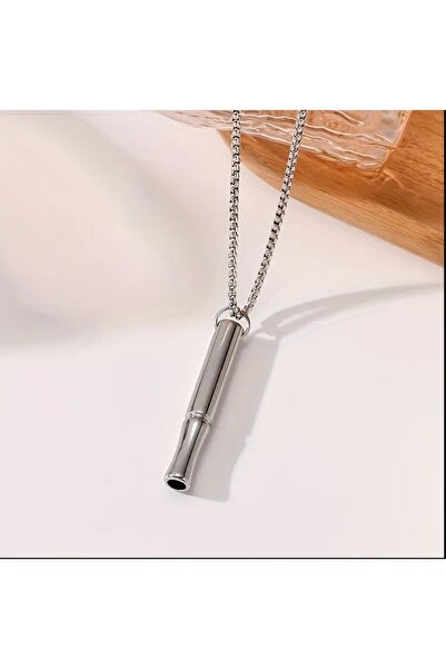 ORGANICYOU YIWU Paslanmaz Anksiyete Nefes Kolyesi, Meditasyon, Kaygı, Stres Giderici, Sigara Bırakma