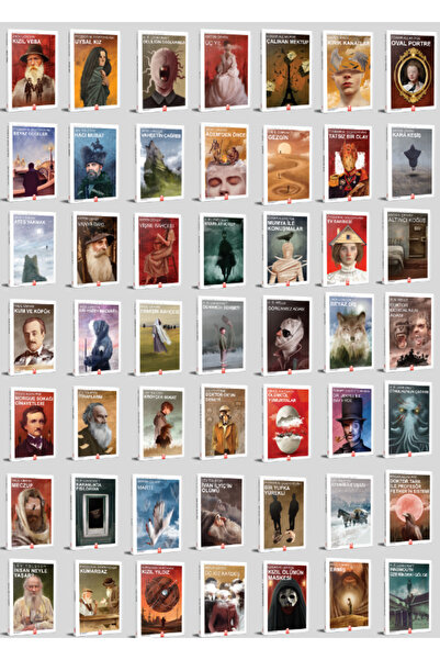 Kızıl Panda Yayınevi Dünya Klasikleri Seti 50 Kitap