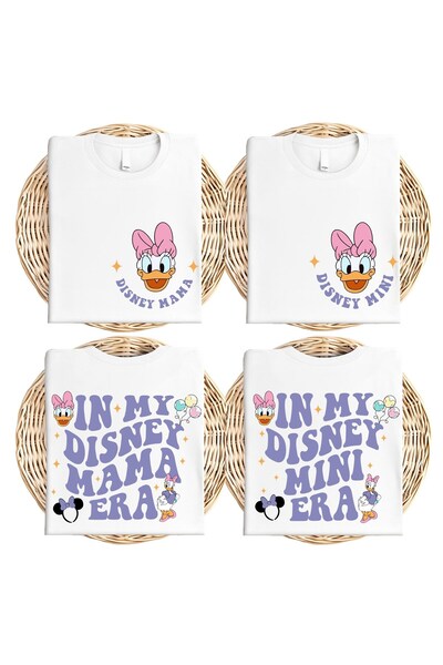 SVART WEAR Set de tricouri Mickey Mama Mini Mother Daughter Kids tricou Twin (PRET PENTRU O singură bucăți)