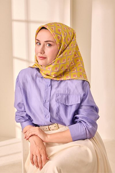 Silk Home Twill Silk Scarf 11474 58
