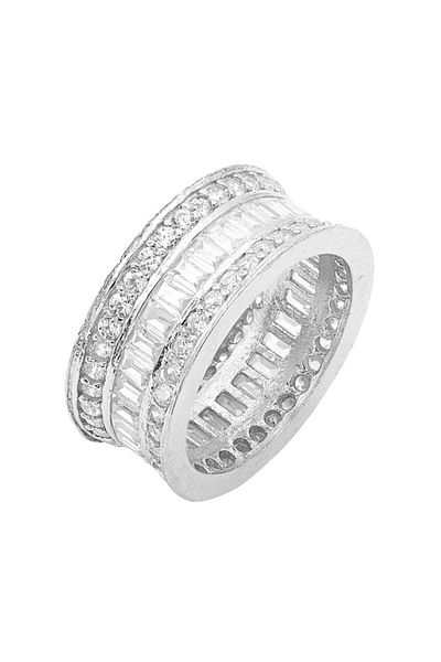 Bijuteria SORELLY Inel Argint cu Pietre Zirconia Baguette Stack 14
