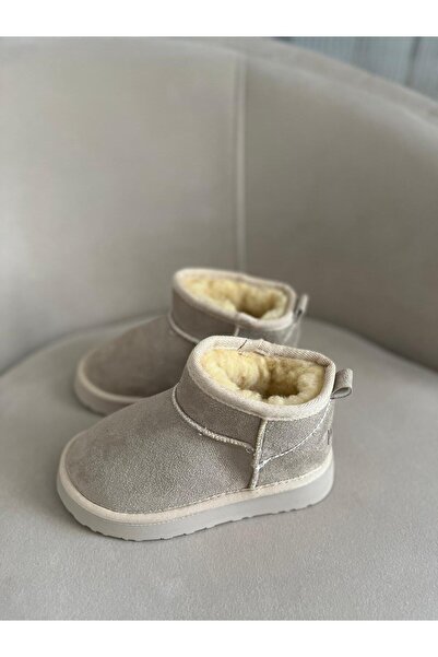 Eymen kids içi yoğun kürklü platform yüksek taban çocuk botu