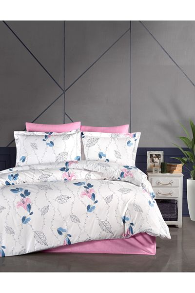 PAMUK DÜNYAM HOME Bedding Set / Double / Cotton Valeria Elegance
