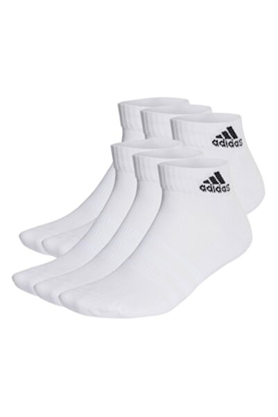 OEM adidas Performance, Set of unisex short socks - 6 pairs, White, 37-39