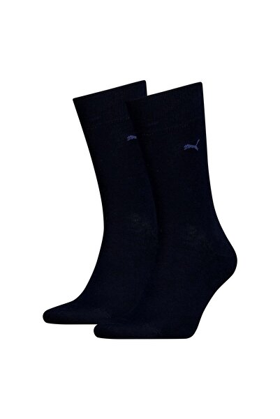 Puma , Set de sosete lungi Classic - 2 perechi, Bleumarin, 39-42