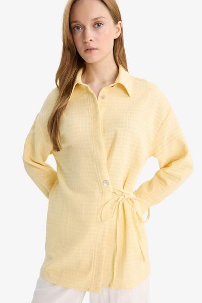 DeFacto New Season Relax Fit Muslin Long Sleeve Tunic