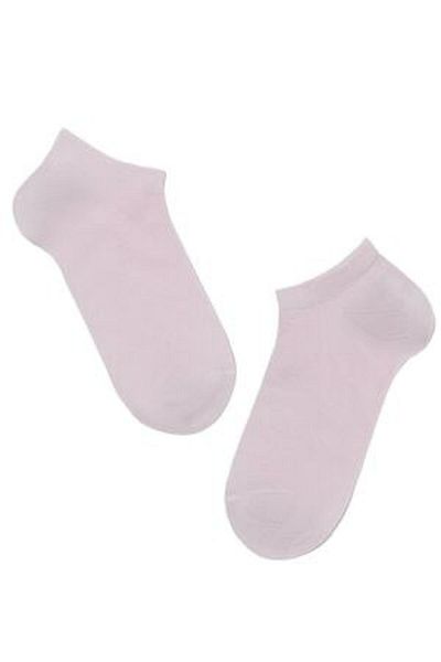 OEM Women's Short Socks in Viscose (Micromodal), Conte Elegant ACTIVE 079, Light Pink, Size 36-37