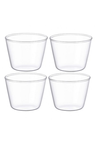 Simax Set of 4 Blowing Borosilicate Glass Soufflé 0.20 Lt – 83X75 mm