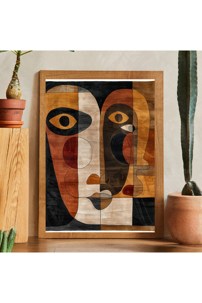 woodhomeworks One Piece Living Room Office Decor Pictură vrynt