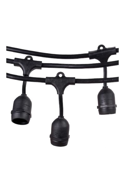 OEM Ghirlanda Luminoasa 5m cu 10 Pendule, E27, IP65, Interconectabila