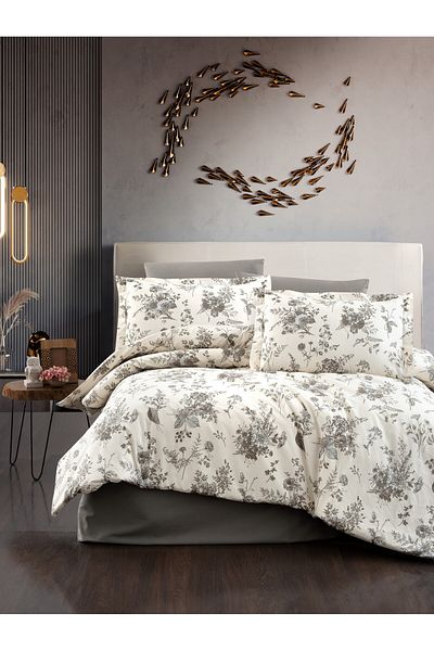 PAMUK DÜNYAM HOME Bedding Set / Double / Cotton Valeria Elegance