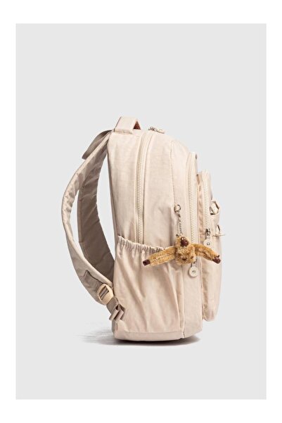 Miracle 8690 Crinkle School Bag Backpack Daily Trip Sports Travel Vacation Multi-Compartment Laptop Compartment