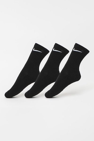 Nike , Set of unisex socks with Dri-Fit for Everyday Cushion training - 3 pairs, Black, XL
