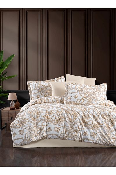 PAMUK DÜNYAM HOME Bedding Set / Double / Cotton Valeria Elegance