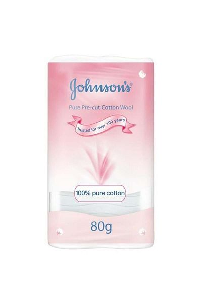 Johnson Baby Cotton Pads 80g