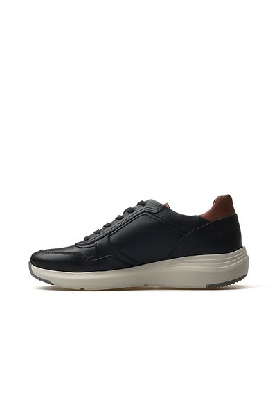 YAŞAR KAŞLI Men's Genuine Leather Casual Shoes 25Y Ykö-21299 m Black