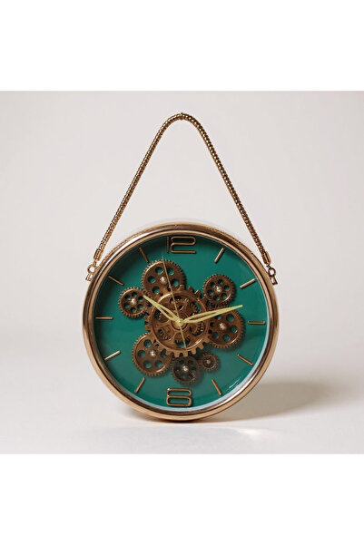 PELLE DESİGN Çarklı askılı duvar saati