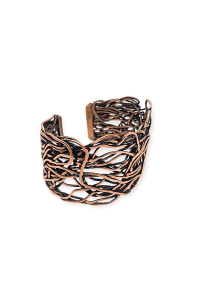 Sevilgülgünfinecrafts Pure Copper-Brass Design Bracelet