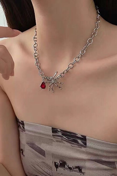 Giraffe Kolye Gothic Fairy Otantik Gotik Punk Emo Haç Kolye Takı