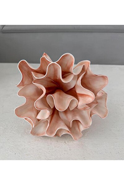 PEKİBU BAKIR BEYAZ YAPAY LATEKS EVA ÇİÇEK