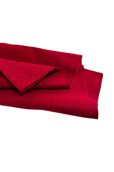 feltland Felt/wool 100%, soft 1.2mm, 50*80cm - red melange