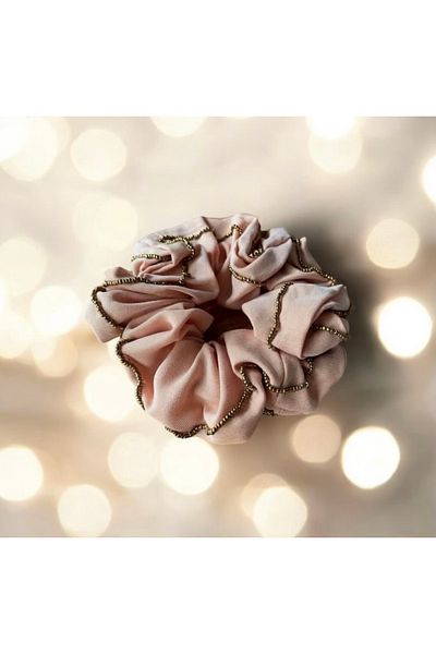 Nimet Abla Butik Elastic Fabric Bagel Buckle