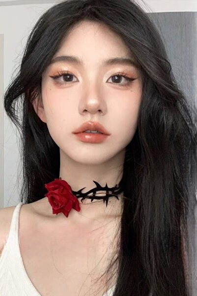 Giraffe Kolye Gothic Fairy Otantik Gotik Punk Emo Haç Kolye Takı