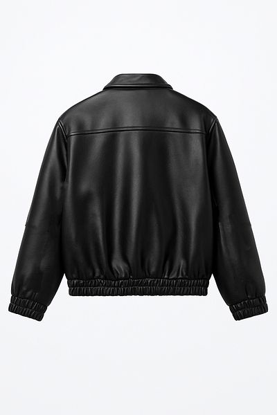 çerme Oversize Unisex Leather Jacket