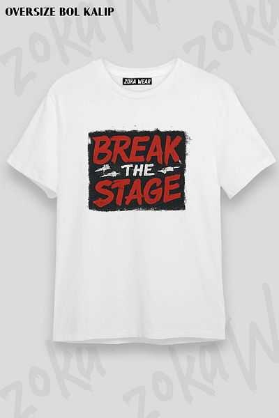 ZOKAWEAR Unisex Oversize Mold Limp Bizkit V3 Design Printed Tshirt